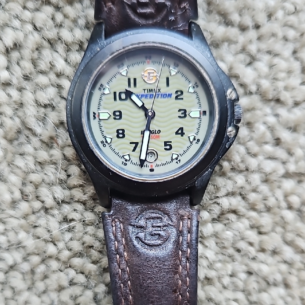 Vintage 90's Timex Expedition Indiglo